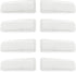 8 Pcs Clear Furniture Leveling Shims, Clear Table Shims,Square Plastic Shims, Toilet Shims for Home Improvement (Transparent-Thin)...