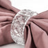 Factory Direct Craft Set of 12 Crystal Look Acrylic Napkin Rings for Table Decor | Clear Napkin Rings for Thanksgiving Dinners, Christmas Parties,...