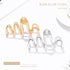 Hair Claw Clips Large Claw Clips Metal Hair Clips Nonslip Strong Hold Hair Jaw Clips Hair Accessories for Women and Girls(Pack of 2)...