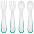 OXO Tot Fork and Spoon Training Set, Teal...