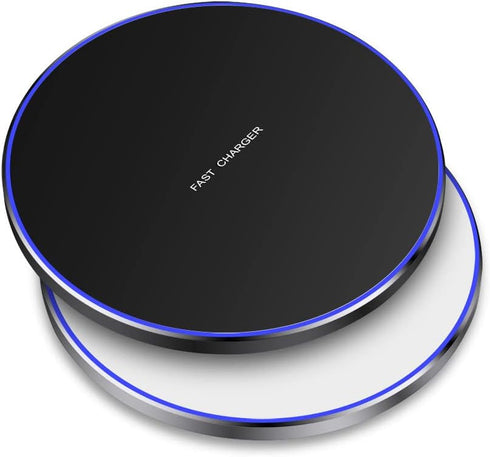 New Fast QI Wireless Charger 15W, Charging Pad Compatible with iPhone 15/14 / 13/12/12Pro Max/11/XR/X/8 Plus, Samsung Galaxy, Any Devices Support ...