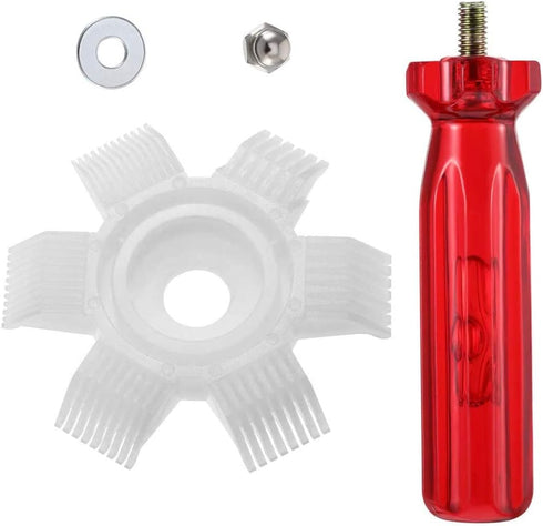 4 Pieces Air Conditioner Condenser Fin Cleaning Brush Coil Condenser Fin Straightener Comb Stainless Steel Air Refrigerator Fin Cleaner Whisk Brus...