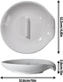 Egg Cracker & Spoon Holder, Spoon Rest for Kitchen, Ceramic Spoon Holder for Stove Top, Cooking Spoon Holder,Heat Resistant Utensil Rest for Count...