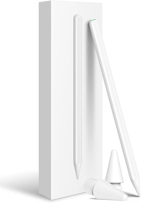 Wireless Charging Stylus Pen for iPad with Palm Rejection and Quick Charge, Compatible with iPad Pro, Air, Mini - Perfect for Drawing and Note-Tak...