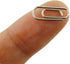 50 Count Metal Mini Paper Clips 3/5 Inch Nickelage Finishes Steel Paper Clip...