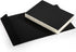 Elsjoy Set of 3 Sketchbook & Drawing Notebook, A5/A4/B5 Blank Sketch Book Travel Journal Notebook with Thick Paper for Drawing & Sketching, Black,...
