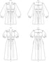 Vogue Misses' Button-Front Dress Sewing Pattern Packet, Design Code V1934, Sizes 8-10-12-14-16, Multicolor...