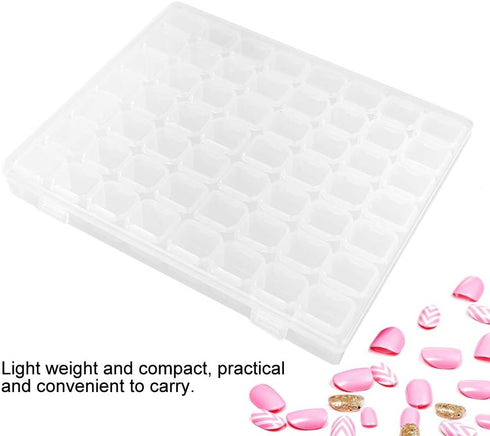 Sonew Plastic Storage Box Organizer Container Adjustable Divider Removable Grid Compartment for Jewelry Beads Earring Container Tool Fishing Hook ...