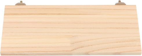 Wontee Bird Perch Stand Wooden Platform for Cockatiels Conures Rats Gerbils Chinchillas Squirrels (M)...