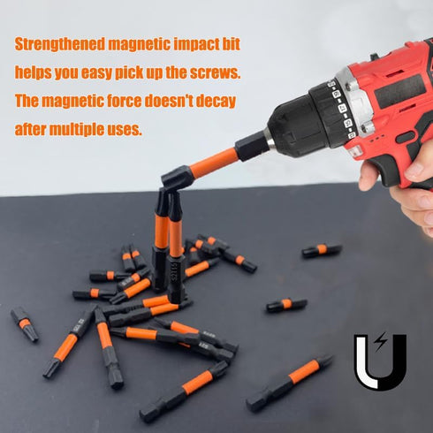 Torx screwdriver set 26pcs(T7-T40 TT7-TT40) security torx bit set,tamper proof torx bit set,1/4 hex bit set,Two size options with and without hole...