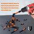 Torx screwdriver set 26pcs(T7-T40 TT7-TT40) security torx bit set,tamper proof torx bit set,1/4 hex bit set,Two size options with and without hole...