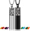 Essential Oil Diffuser Necklaces for Women, 2PCS Aromatherapy Necklaces Stainless Steel Diffuser Locket Pendant Cylinder with 20 Felt Pads, Aroma ...