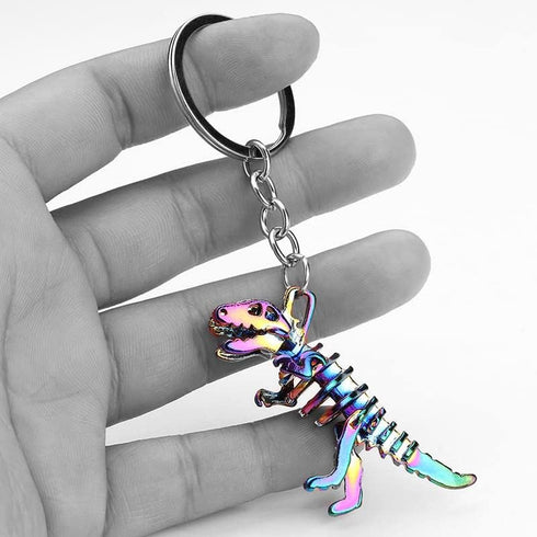 Dinosaur Keychains for Boys Men Backpacks, Christmas Birthday Gifts for Son Grandson Nephew, Dinosaur Lover Bday Xmas Gifts for Men Women...