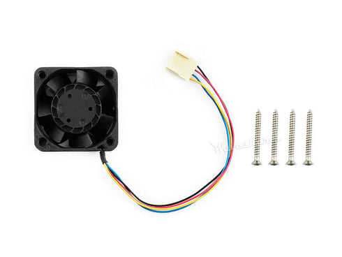 Dedicated Cooling Fan for NVIDIA Jetson Nano Developer Kit PWM Speed Adjustment Stong Cooling Air 4PIN Reverse-Proof Connector 5V 40mm×40mm×20mm...