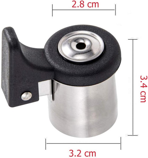 DOITOOL Tea Kettle Whistle Replacement Stainless Steel Teapot Spout Tip Water Boiling Kettle Nozzle Stovetop Teapot Warning Accessory for Kitchen ...