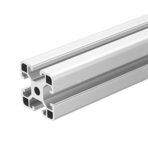 uxcell T Slot 4040 Aluminum Extrusion Profile European Standard 300mm x 40mm Linear Rail Extrusion Frame for 3D Printer, CNC, DIY (Silver Tone)...