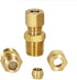 EZ-FLO 10 Inch Line Water Filter, Brass 1/4 Inch MIP x 7/16 Inch Compression Adapters, 1500 Gallon Capacity, 60458N...