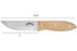 Jim Beam Steak Knife Set (4 Pack), JB0165, 10", Brown...