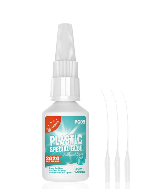 30g Plastic Glue - Ultra-Strong Adhesive for Plastic Models, Acrylic, DIY Crafts, Electronics, PVC, ABS, and More - Instant, Strong & Fast-Drying ...