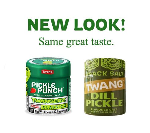 Pickle Salt (3 Pack + Sticker) - Pickle Snack Salt Dill Pickles Flavored Seasoning Salts 3 Shakers + I Love Pickles Heart Sticker...
