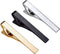 Roctee Tie Clips for Men, 3 Pack Classic Tie Clip Silver Gold Black Necktie Tie Bar Pinch Clips Suitable for Wedding Anniversary Business...