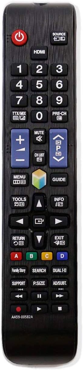 ALLIMITY AA59-00582A Remote Control Replacement for Samsung TV UN46ES6100F UN46ES7500F UN46ES8000F UN50EH5300F UN50ES6100F UN50ES6150F UN55ES6100F...