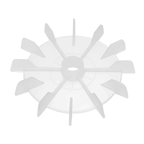 uxcell Motor Fan Blade 120mmx15mm Round Shape Bore White Engineering Plastic with 12 Vanes...