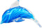 The Bridge Collection Glass Marine Mammal Figurine (Dolphin)...
