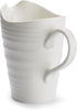 Portmeirion Sophie Conran White Medium Pitcher with Handle | 28 Oz Creamer Pitcher for Coffee and Milk | Made from Fine Porcelain | Dishwasher and...