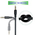 Replacement Audio Aux Cable for Razer BlackShark V2 Pro wireless Gaming headsets (Black)...