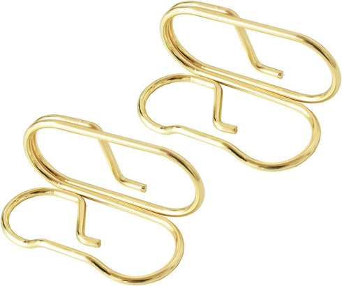 2 Pack Metal Business Card Holder for Desk, Gold Vertical Card Display Stand Organizer for Office and Home (Style-C-Gold)...