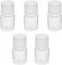 Othmro 10Pcs 5ml Plastic Bottles, Lab Cylindrical Chemical Reagent Bottle, Wide Mouth Laboratory Reagent Bottle, Sample Sealing Liquid Storage Con...