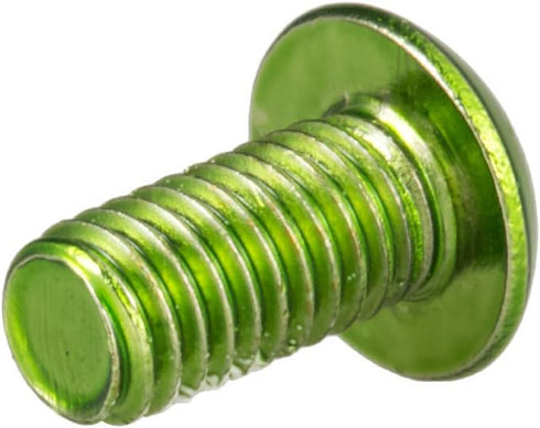 CNC 12 Pcs Bicycle Disc Brake Bolts MTB Rotor Bolts 6-Bolt M5x10mm Brake Bolts Mountain Bike,Green...