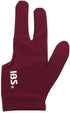 IBS Three Fingers Billiard Gloves Snooker Cue Professional 4 Colors (Spandex)...