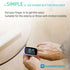 Fingertip Pulse Oximeter, Rechargeable Pulse Oximeter, Finger Pulse Oximeter, Blood Oxygen Meter Finger, Pulse OX with Lanyard, Oximetro for Sport...