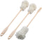 uxcell Sponge Head Long Handle Detachable Milk Bottle Tea Cup Glass Cleaning Brush Cleaner 3 PCS...