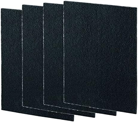 Nispira Replacement Charcoal Carbon Pre Filter Compatible with Fellowes AeraMax 290 300 DX95 Air Purifier - 4 Pack (9324201)...