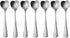 7 PCS Stainless Steel Spoon, Heart Shaped Spoons, Coffee spoon?Dessert Spoon, Ice Cream Spoons, tea spoons?Love spoon, Cute holiday gift (Silver)...