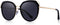 Polarized Sunglasses for Women - Cat Eye Metal Frame Sunglasses UV400...