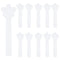 100 Pcs Perfume Test Strips Paper Flower Shaped Disposable White Perfume Test Strips for Fragrances Scents Essential Oils Aromatherapy Testing...