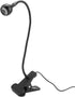 LED Clip On Reading Light, Book Light, Bed Lamp, Sample Style USB LED Table Light Mini Desk Night Lamp with Clip for Home Study Reading (Warm-Blac...