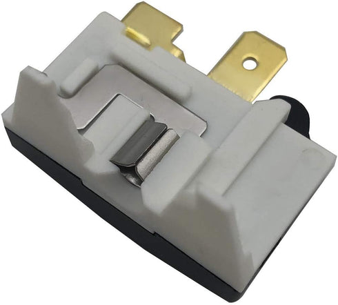 iRomehony 1 PCS QP2-4.7 Start Relay 3 Pin with Refrigerator Overload Protector Fit For LG Kenmore Vissani Danby Compressor Replaces QP2-4.7 4.7 Oh...