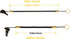 TianCi Stylus Tether 10 Pack of Detachable Elastic Coil Lanyards/Tether Strings with 3.5mm Earphone Jack for Stylus Touch Pens Black...