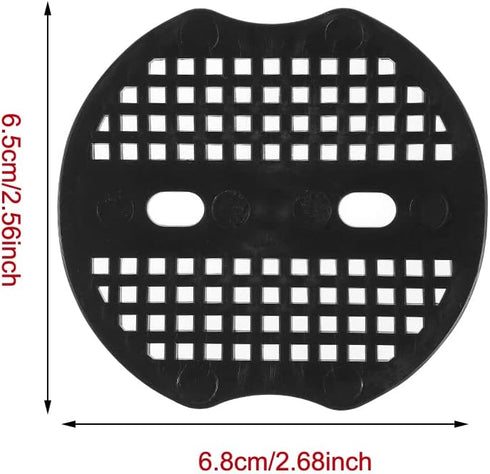 60 Pack Landscape Staples Gasket U-Sharped Garden Stakes Washer Anti-Ripping Plastic Buffer for Landscaping Grass Sunshade Cloth Staple Pin Nail G...