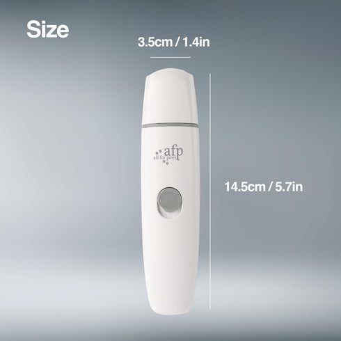 ALL FOR PAWS Dog Nail Grinder, Professional Electric Pet Nail Trimmer Super Quiet Painless Paws Grooming & Smoothing Tool for Large Medium Small D...