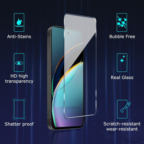 2 PACK Motorola Moto G 5G 2024 Screen Protector Glass, Premium 9H Hardness Anti-Scratch Bubble Free Tempered Glass Screen Protector for Motorola M...