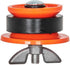 EASTMAN 78033 Mechanical Test Plug, Screw and Zinc Nut, ABS EASX1, 2 Inch, Red...