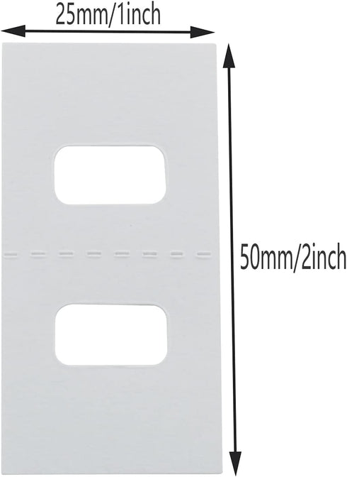 28PCS Vertical Blind Repair Tabs Kit 14PCS Metal Curtain Clips + 14 Self-Adhesive Repair Clips, Vertical Blind Replacement Slats Parts...