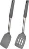 Silicone Spatula,Solid & Slotted Silicone Spatula Set,Non Stick Slotted Kitchen Spatulas,High Heat Resistant BPA Free Cooking Utensils,perfect for...