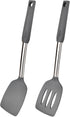 Silicone Spatula,Solid & Slotted Silicone Spatula Set,Non Stick Slotted Kitchen Spatulas,High Heat Resistant BPA Free Cooking Utensils,perfect for...